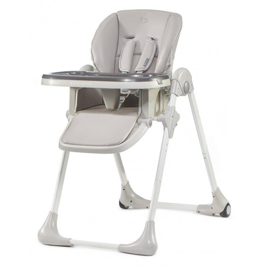 Стільчик для годування Kinderkraft YUMMY Grey | toshka