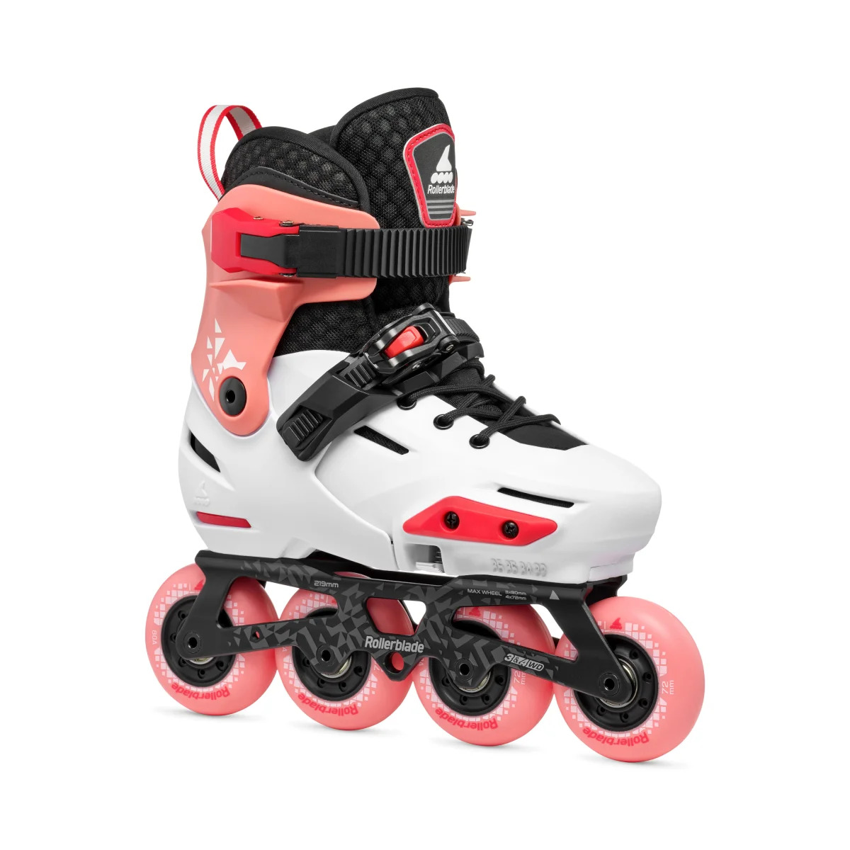 Дитячі розсувні ролики Rollerblade Apex Platinum/Coral розмір 29