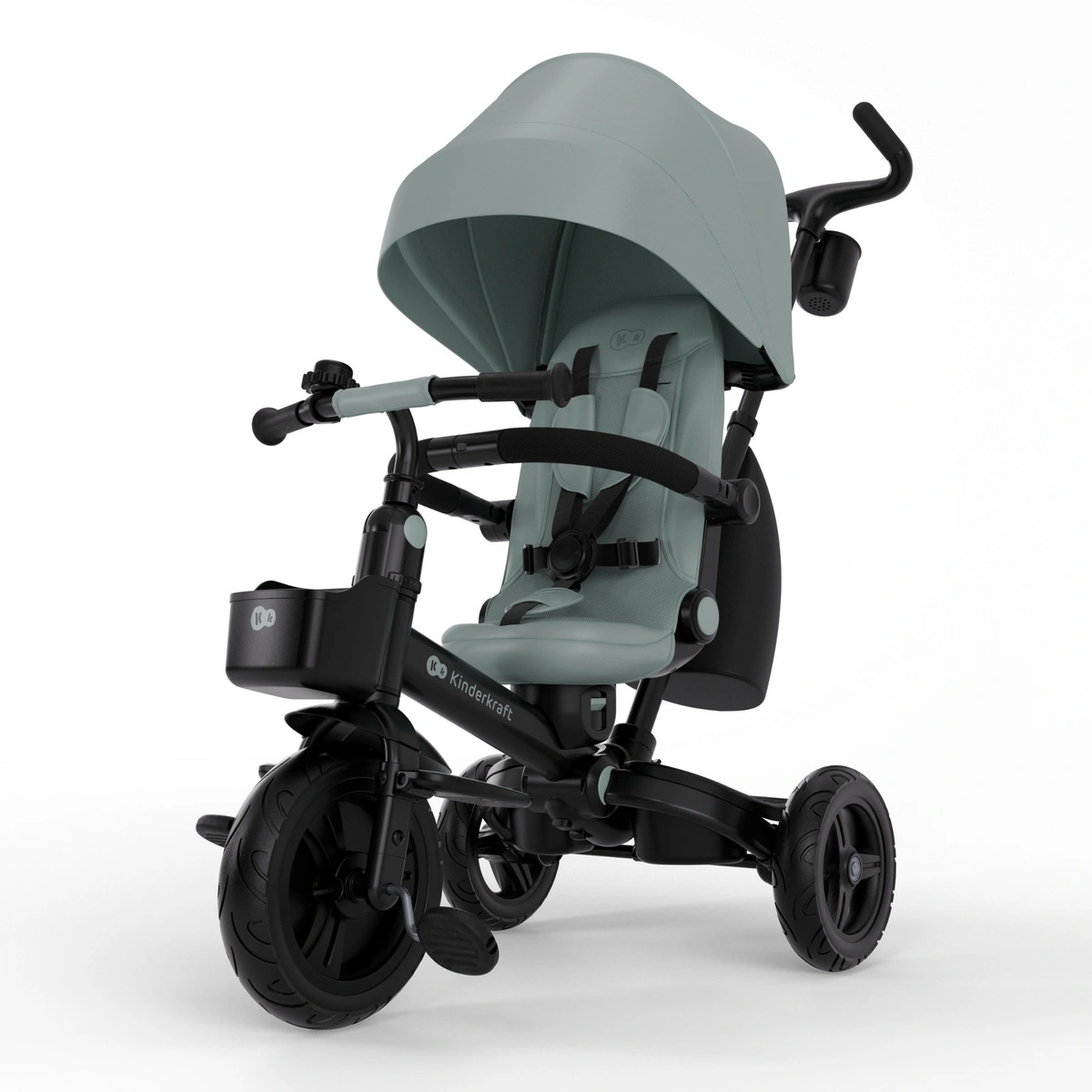 Триколісний велосипед Kinderkraft Aveo 2 Plus Green | toshka