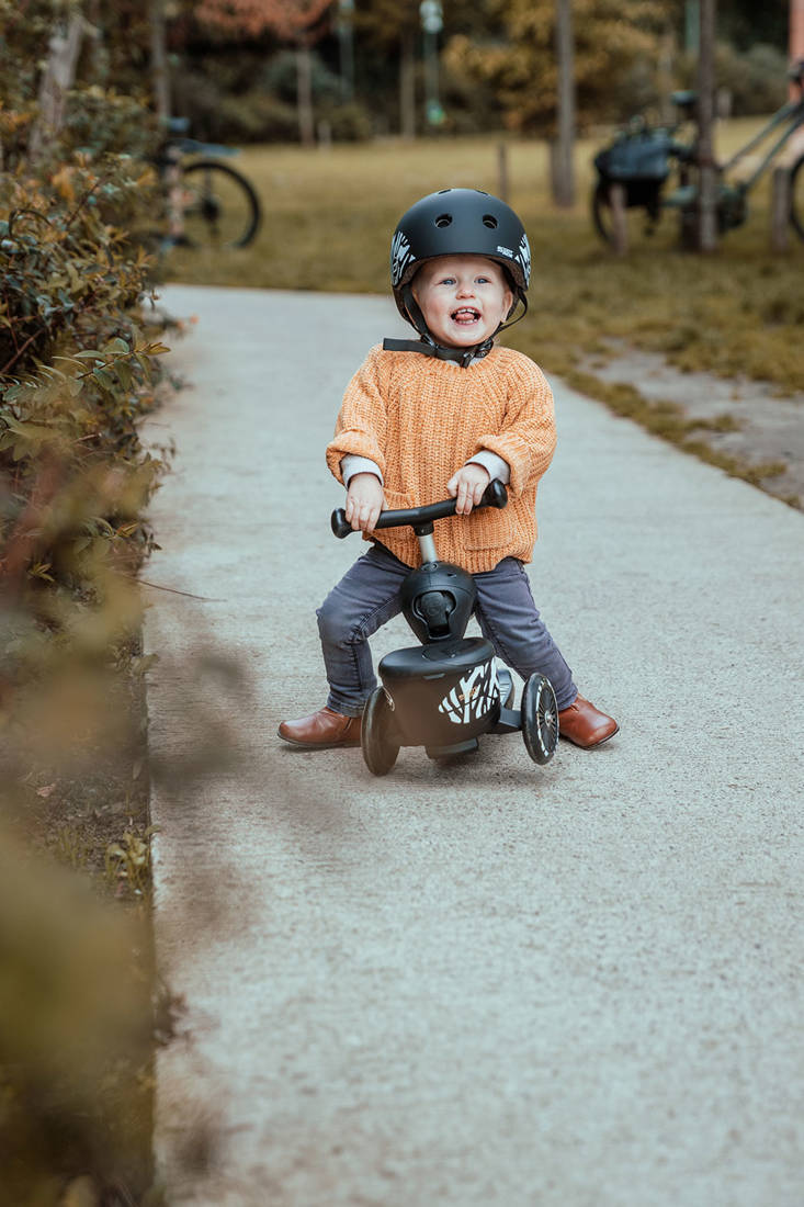 Cамокат Scoot and Ride 2 в 1 Highwaykick 1 Lifestyle Zebra | toshka