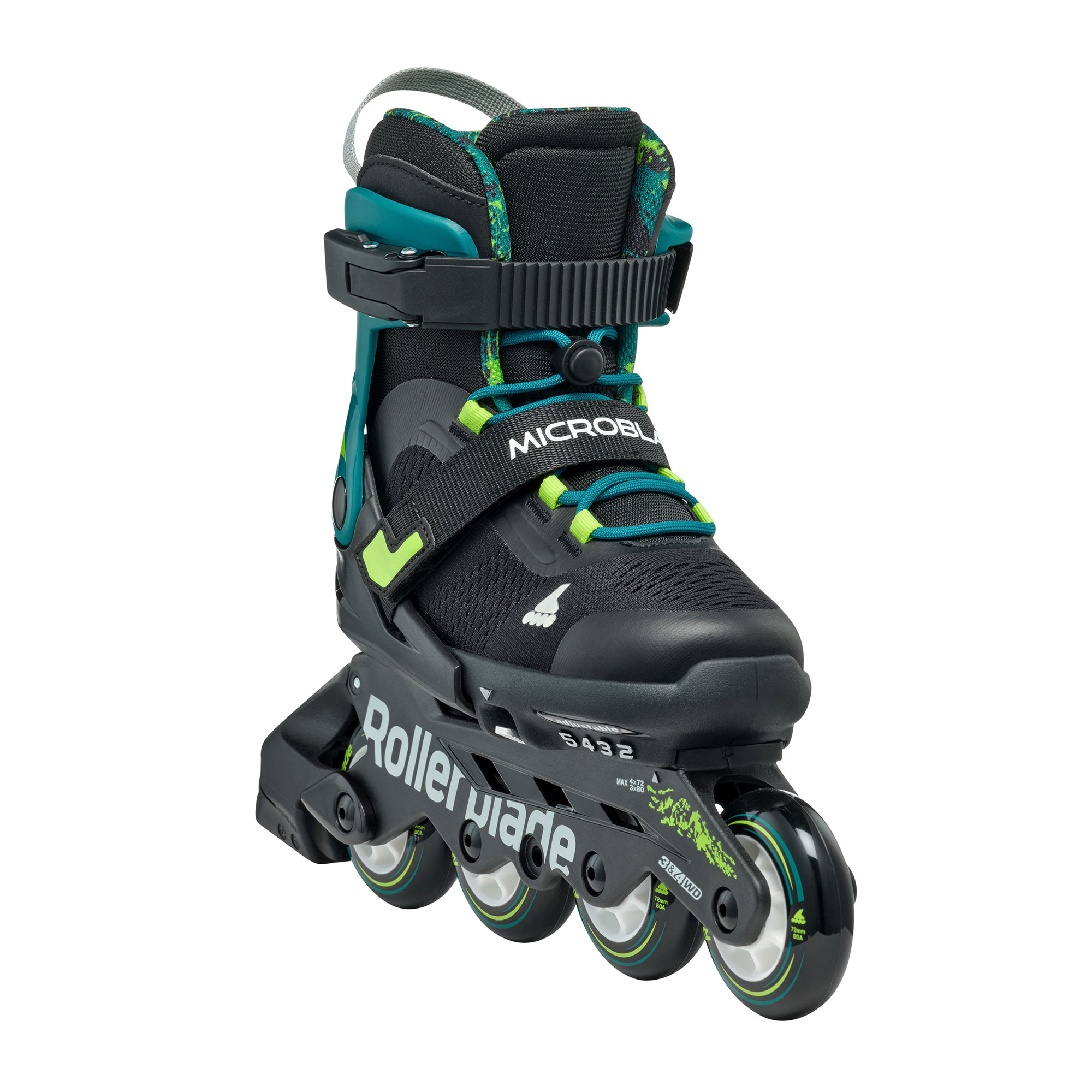 Дитячі розсувні Rollerblade ролики Microblade XT black-petrol